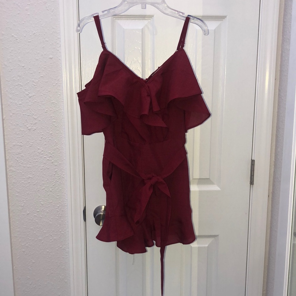 Red romper